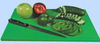 Green Cutting Board for Fruits and Vegetables - 60098 - U.S. Plastic Corporation