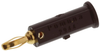 Banana Plug, 5A, Screw, Black; Gender Pomona - 77B2300 - Newark, An Avnet Company