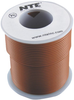 Hook Up Wire, 100Ft, 26Awg, Tinned Copper, Brown; Jacket Material Nte Electronics - 33C7386 - Newark, An Avnet Company