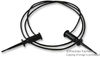Test Lead, Black, 609.6Mm, 60V, 0.5A; Grabber Test Lead Type Pomona - 46F2393 - Newark, An Avnet Company