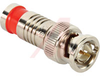 BNC RG59 COMPRESSION CONNECTOR. NICKEL PLATE. 6 PC. CLAMSHELL. - 70069483 - Allied Electronics, Inc.