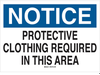 Protective Wear Sign - 88649 - Brady Corporation