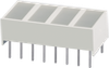 8.89X3.81MM RED LIGHT BAR - KB2620EW - Kingbright Corporation