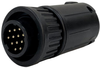 Circular Connector, 12Pos, Plug, Crimp; Product Range Switchcraft/conxall - 42AH0196 - Newark, An Avnet Company