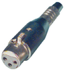 1/4 In Mono Female To Female Xlr - Nickel; Product Range Mcm - 83C8412 - Newark, An Avnet Company