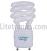 13-Watt Spiral-Lite GU24 CFL T3 GU24 2700K -- L-13C27