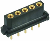 5 Pos. Female SIL Vertical Throughboard Conn. for Latches - M80-8400545 - Harwin Plc
