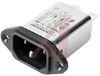 6 AMP HIGH PERF. IEC INLET FILTER W/ EARTH LINE CHOKE -- 70028848