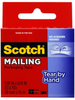 3M Scotch 3841 Clear Standard Box Sealing Tape - 1.88 in Width x 629 in Length - 65765 - 051131-65765 - R. S. Hughes Company, Inc.