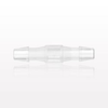 Straight Connector, Barbed, Natural - 61415 - Qosina Corp.