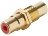Round Cavity Decorator Style RCA Jack to RCA Jack Coupler, R - 603678 - Computer Network Accessories, Inc.