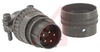 connector,metal circular,str plug w/cable clamp,size 14,5 #16 solder pin contact - 70143424 - Allied Electronics, Inc.