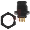 PANEL CONNECTOR, MALE, WEATHERTIGHT, #20 CONTACTS, 6 PIN - 70214370 - Allied Electronics, Inc.