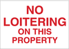Security Area Sign - 95416 - Brady Corporation