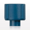 Tuohy Borst Adapter Cap, Blue -- 80417 - Image