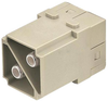 Heavy Duty Insert, Plug, 2Pos, 38Mm2; Product Range Harting - 85K1839 - Newark, An Avnet Company