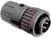 Connector; #2; Solder Cup; 2; Pin; Goldover Nickel (Standard) - 70025425 - Allied Electronics, Inc.