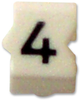 Cable Marker, E, Size9, No.4, Pk30; Marker Type Raychem Te Connectivity - 39K5716 - Newark, An Avnet Company