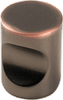 Small Finger Pull, Oil Rubbed Bronze - 814602 - HardwareSource, Inc.