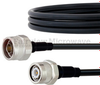 N Male to TNC Male Cable LMR-200 Coax in 24 Inch with Times Microwave Connectors and RoHS - FMC0103200LF-24 - Fairview Microwave Inc.