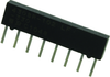 Resistor, Isolated Resistor Network, 4, 33 Ohm, 0.02, Sip; Resistance Bourns - 32K9021 - Newark, An Avnet Company