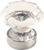 Traditional Glass Knob, Polished Chrome - 814638 - HardwareSource, Inc.