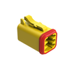 Rectangular Connector Housings - 889-AT06-6S-RD01YEL-ND - DigiKey