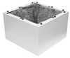Backbox-Surface-8in Spkr, Steel, 12.563in Sq x 8in Deep - CB88 - Visual Sound, Inc.
