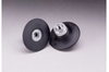 3M Roloc 45094 Soft Black Roloc TR Quick Change Disc Pad - 2 in DIA - Internal Thread Attachment - 051144-45094 - R. S. Hughes Company, Inc.