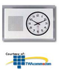 Valcom 2.5&rdquo; Digital Clock/8&rdquo; Speaker Baffle -- V-CSB25
