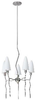 LS-14525FROST Mid. Chandeliers-Glass Up - 315853 - Capital Lighting, Inc.