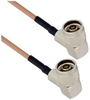 N Male Right Angle to N Male Right Angle Using Flexible RG400 Coax Cable 12