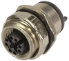 Sensor Connector, 8Pos, Rcpt, Panel; Product Range Harting - 45W1367 - Newark, An Avnet Company