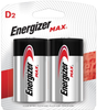Alkaline Zn/mno2 Battery, 1.5V, D; Battery Voltage Energizer - 50F119 - Newark, An Avnet Company