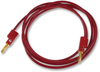 Test Lead, 4Mm Banana Plug To 4Mm Banana Plug, Red, 60 V, 15 A, 1.524 M Rohs Compliant Pomona - 51X1981 - Newark, An Avnet Company
