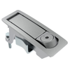 Compression Latch, Lever Latch, Tool Locking, 4 mm Hex Recess, 1-5mm Panel, 23-46mm Grip, Not Sealed, Zinc Alloy, Chrome Plated, Textured -- C2-33-41 - Image