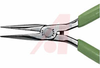 Plier, Long Nose; 5 in.; 13/16 in.; 7/16 in.; 9/32 in.; Green; 0.96 lbs.; - 70223456 - Allied Electronics, Inc.