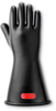 Ansell Marigold Black 9.5 Natural Rubber Mechanic's Gloves - Bulk - 14 in Length - 076490-23739 - 076490-23739 - R. S. Hughes Company, Inc.