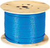 1000FT Blue CAT7 Solid Bulk Cable PVC CMR - EYNC770A-1000 - Black Box