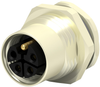 Sensor Conn, Rcpt, M12, 3P+Pe, Panel; Product Range Te Connectivity - 94AC8535 - Newark, An Avnet Company