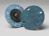 3M Scotch-Brite SC-DR Non-Woven Aluminum Oxide Quick Change Disc - Very Fine Grade - 2 in Diameter 4 Vacuum Holes - 64674 - 048011-64674 - R. S. Hughes Company, Inc.