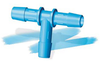 Eldon James Antimicrobial HDPE Hosebarb Tees -- 64918 - Image