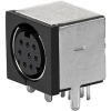 8-pole, Socket, PCB terminals, DIN Plug/Socket -- 4850.2810 - Image