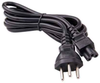 6ft Switzerland 3 pin plug to IEC C5 Power Cord -- P-4614-06B - Image