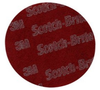 3M Scotch-Brite 7447 Pro Non-Woven A/O Aluminum Oxide AO Fiber Disc - Very Fine Grade - 6 in Diameter - 64960 -- 048011-64960 - Image