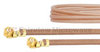 UMCX 2.5 Plug to UMCX 2.5 Plug Cable RG178 Coax in 12 Inch and RoHS Compliant - FMCA1054-12 - Fairview Microwave Inc.