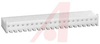 Connector; Nylon; Receptacle; 20; White; Crimp; 180 deg; 0.1 in.; UL 94V-0 - 70083813 - Allied Electronics, Inc.