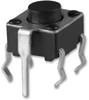 Switch, Tactile, Spst-No, 50Ma, 12Vdc; Product Range E-Switch - 15N9206 - Newark, An Avnet Company
