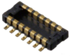 Board to Board & Mezzanine Connectors FPC BRD/BRD .4/.7MM STACK TYPE 10P PLUG -- 398-WP7-P010VA1-R6000 - Image