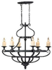 Mid. Chandeliers-Candle - 350860 - Light Center (The)